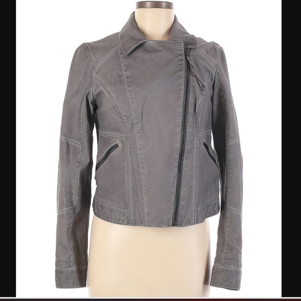 Anthropologie Vegan leather jacket - Picture 2 of 4